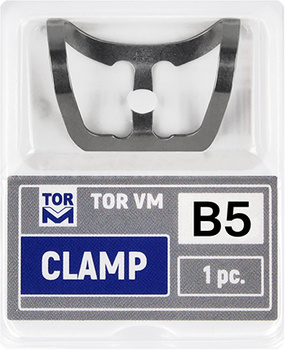 Brinker type clamp for dental dam - B5