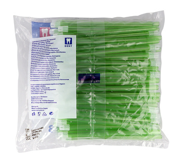 Saliva ejectors Polydent (100 pcs/bag) - lime