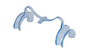 Cheek retractors double-sided (2 pcs box) transparent S