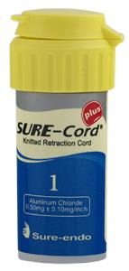 Retraction cord Sure-Endo impregnated 254cm with cutter 1