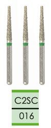 Diamond burs for FG handpiece swiss type C2SC (3 pcs.)