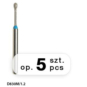Micropreparation burs Stoddard D830M/1.2 (5 pcs.)