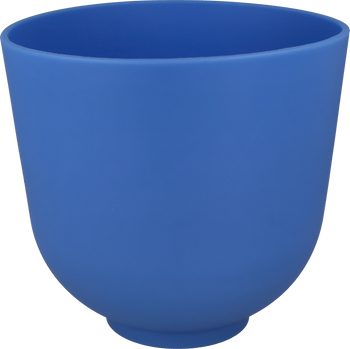 Alginate and gypsum flexible mixing bowl 16 cm - blue