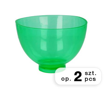 Alginate and gypsum flexible bowl 12,5cm green (2 pcs.)