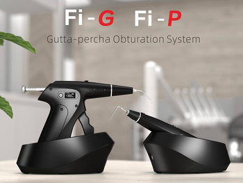 System do wypełniania kanałów zębowych ciekłą gutaperką Fi-G + Fi-P Woodpecker, bezprzewodowy