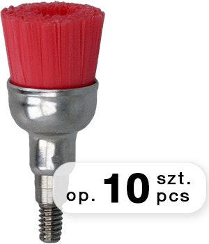 Prophy screw-in brushes Stoddard for cleaning and polishing cup-soft (10 pcs.)