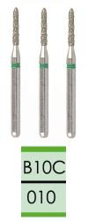 Diamond burs for FG handpiece swiss type B10C (3 pcs.)