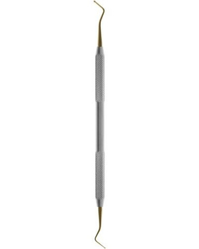 Plugger / burnisher TiN with titanium nitride coating standard handle UK-1