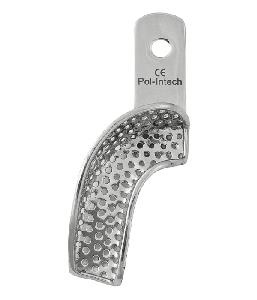 Impression tray with edge left perf.