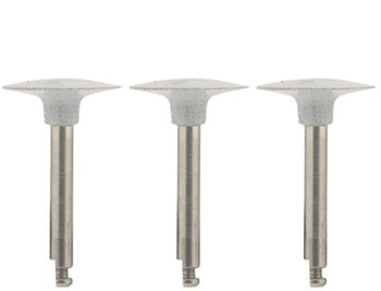 Silicone polishers type D Coarse 0804 (disk) (3 pcs.)