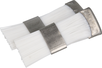 Nylon bur cleaning brush (2 pcs.)