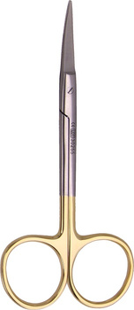 Iris scissors with TC, curved - 11.5 cm