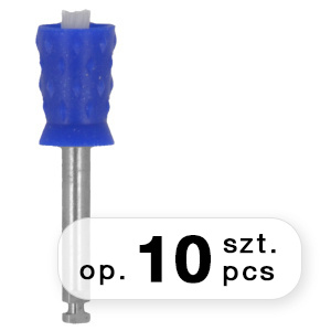 Gumko-szczotka polerska, prophy cup, hard, niebieska (op.10 szt)