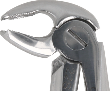 Berten type extraction forceps PLUS - 22S lower roots