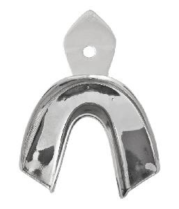 Impression tray with edge L2 solid (lower) size L