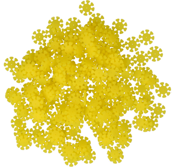 Endo safety disc - endo stop - autoclavable, yellow, 200 pcs/box