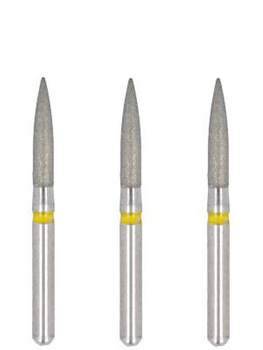Diamond burs type D FO 17EF 015 (3 pcs.)