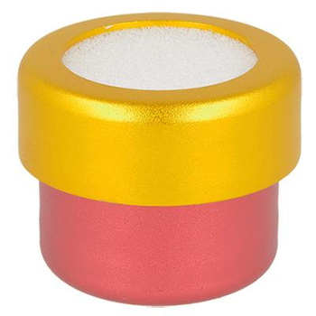 Pojemnik aluminiowy do oczyszczania i dezynfekcji instr. kanałowych - czerwony