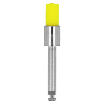 Prophy brushes flat extra soft yellow, RA - X-262F (20pcs.) - Premium Plus