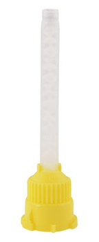 Yellow disposable oral mixing tips (10 pcs package)