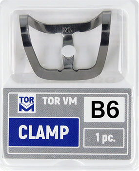 Brinker type clamp for dental dam - B6