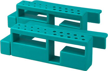 FG and RA bur organizer for 20 pcs. green (2 pcs. package)