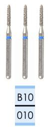 Diamond burs for FG handpiece swiss type B10 (3 pcs.)
