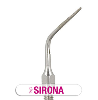 Ultrasonic scaler tip for ENDO with diamond coating Woodpecker ES3D (Sirona type)
