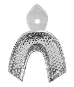 Impression tray with edge L2 perf.(lower) size L