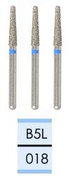 Wiertło diamentowe na turbinę typ szwajcarski B5L (op.3 szt)