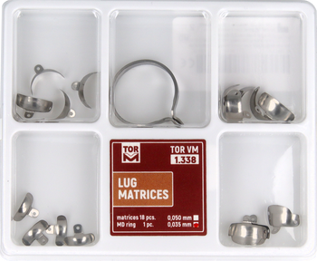 Formówki LUG z uchwytem - profilowane (zestaw 18 szt. + MD-Ring) / 0,035 mm / 1.338 - TOR VM