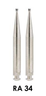 Carbide burs for RA handpiece RA 34/008 (2 pcs)