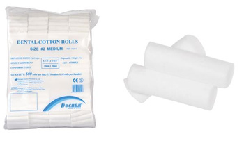 Wałeczki stomatologiczne (op. 600 szt. - 300g)