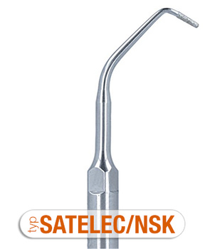 Ultrasonic scaler tip for ENDO with diamond coating Woodp. Endo ED10D (Satelec/NSK)