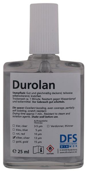 Stumpflack Durolan DFS Niemcy lakier dystansowy (poj. 25ml) srebrny