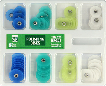 Polishing discs assortment (80pcs box) - TOR VM