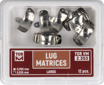Lug matrices without ledge L 6,5 mm. / 0,035 mm / 2.353 / 12 pcs - TOR VM