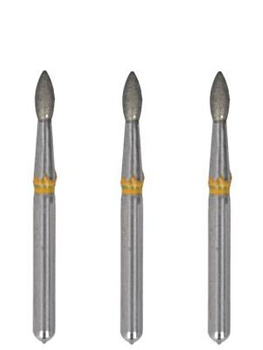 Diamond burs type D FO 22EF 015 (3 pcs.)