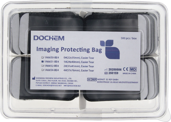 Osłonki płytki obrazowej (op. 500 szt.), rozmiar #1 (24x40 mm)