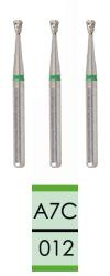 Diamond burs for FG handpiece swiss type A7C (3 pcs.)