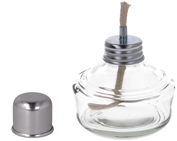 Glass alcohol burner