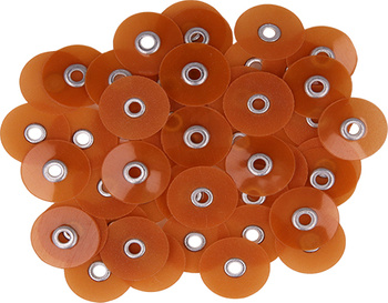 Krążki polerskie na standardową mandrelkę na rynku (op.50 szt.) 12,7 mm - medium (1.732PE) - TOR VM