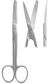 Surgical scissors 16 cm curved O/T