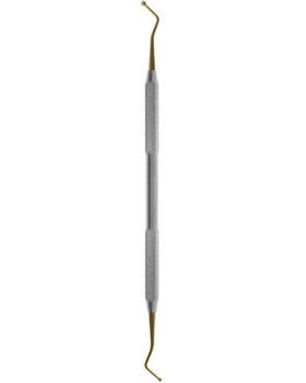 Plugger / burnisher TiN with titanium nitride coating standard handle UK-5