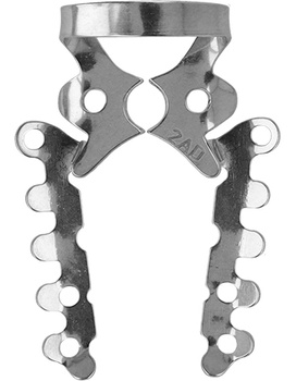 Clamp for dental dam - 2AD (for isolating last tooth in the arch)