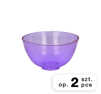 Alginate and gypsum flexible bowl 10,5cm violet (2 pcs.)
