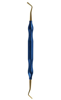 Plugger / burnisher TiN with titanium nitride coating anatomic handle UW-1