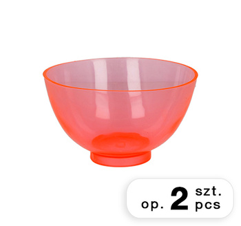 Alginate and gypsum flexible bowl 11,5cm red (2 pcs. packing)