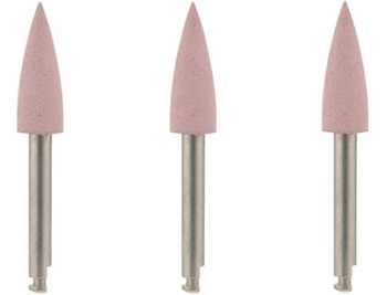 Silicone polishers type D Medium 0811 (long point) (3 pcs.)
