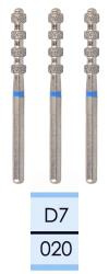 Diamond burs for FG handpiece swiss type D7 ( 3 pcs.)